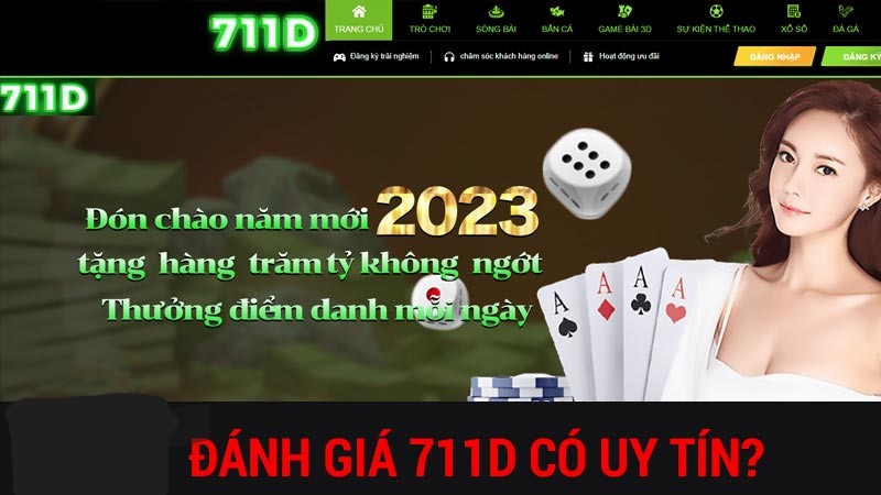 Những ưu điểm nổi bật tạo nên thương hiệu nhà cái 711D