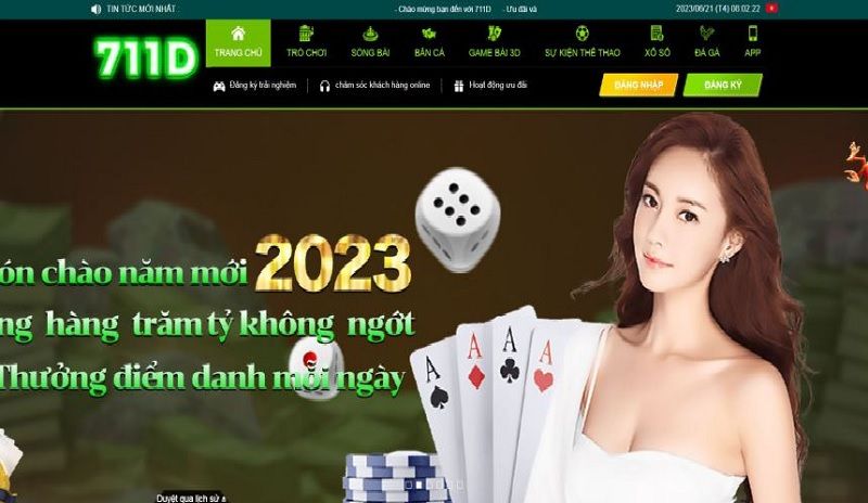 Đăng nhập 711D để trải nghiệm sảnh chơi cá cược thể thao cuốn hút