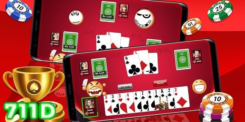 Một số sản phẩm Game bài 711D hay